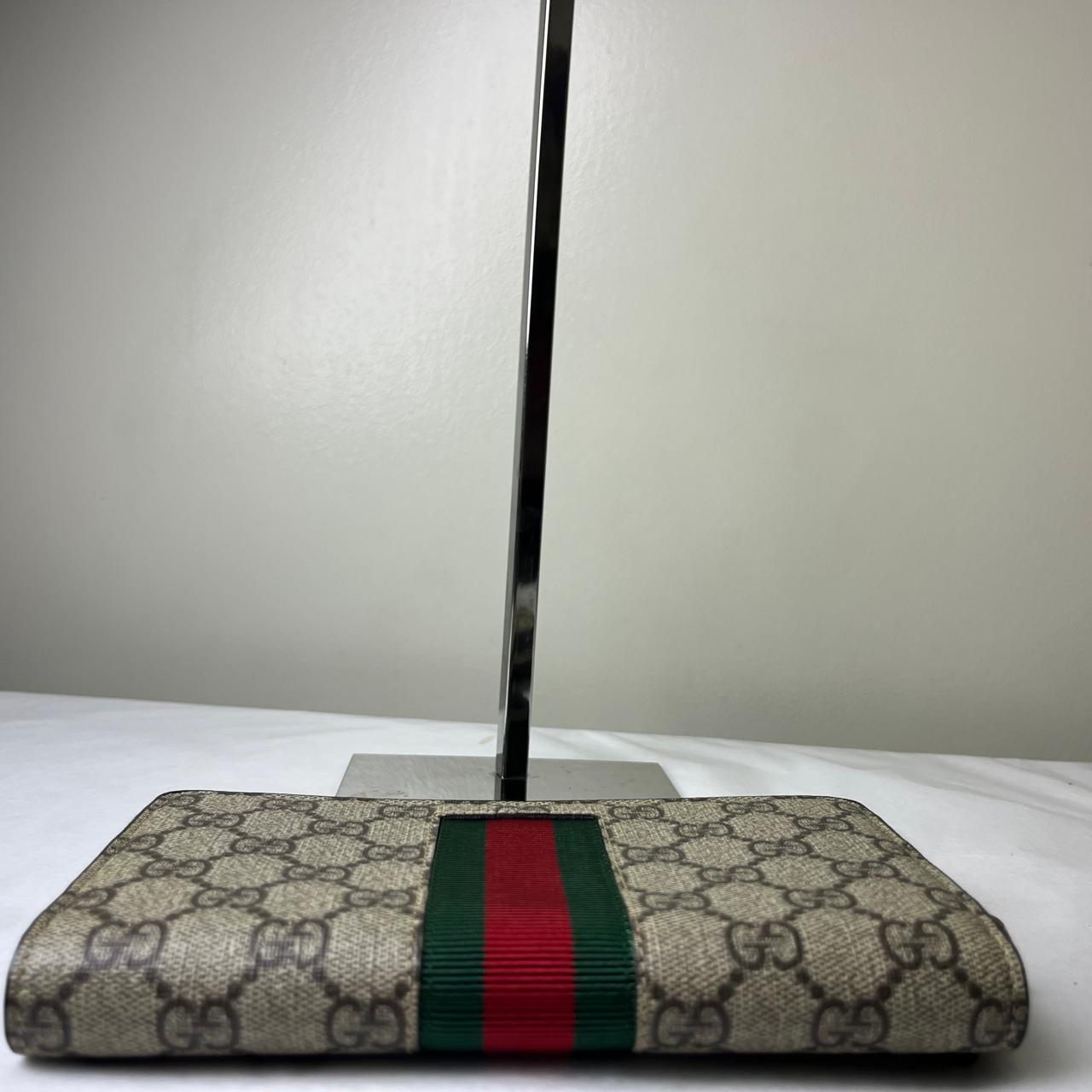 Gucci Bee Web Zippy Wallet