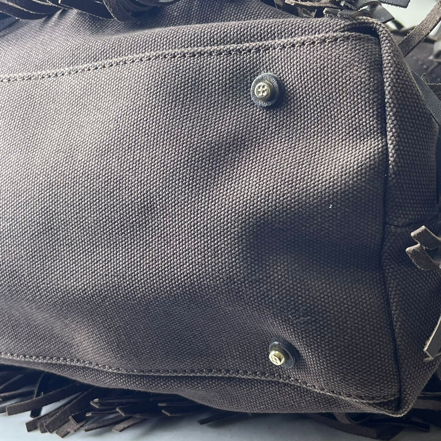 Kate Spade Fringe Bag Brown