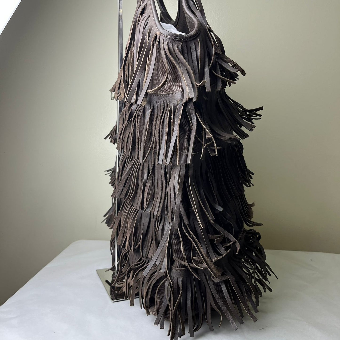 Kate Spade Fringe Bag Brown