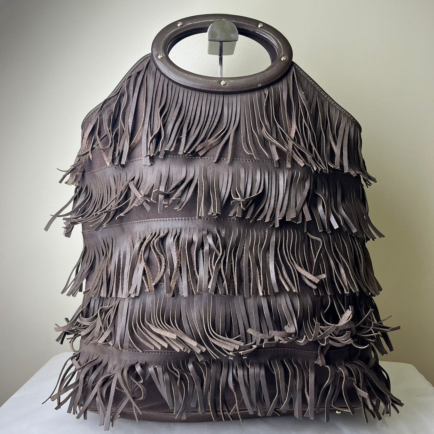 Kate Spade Fringe Bag Brown
