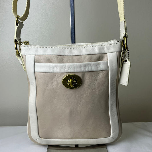 Coach White Crossbody