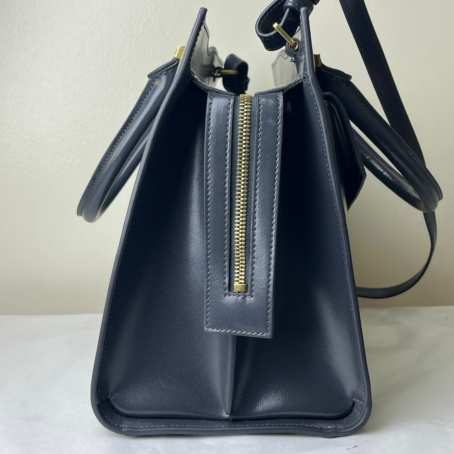 YSL	Uptown Tote Gray