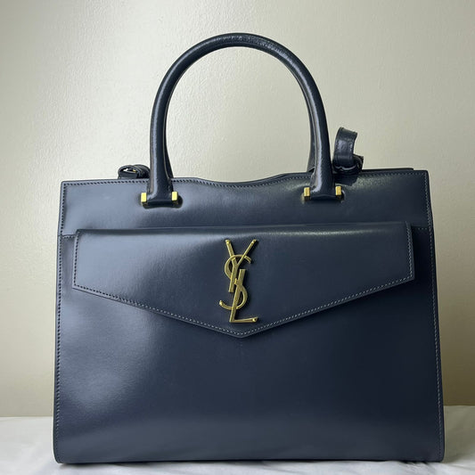 YSL	Uptown Tote Gray