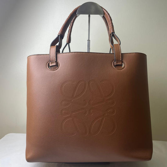 Loewe Anagram Tote Mini Bag - Brown