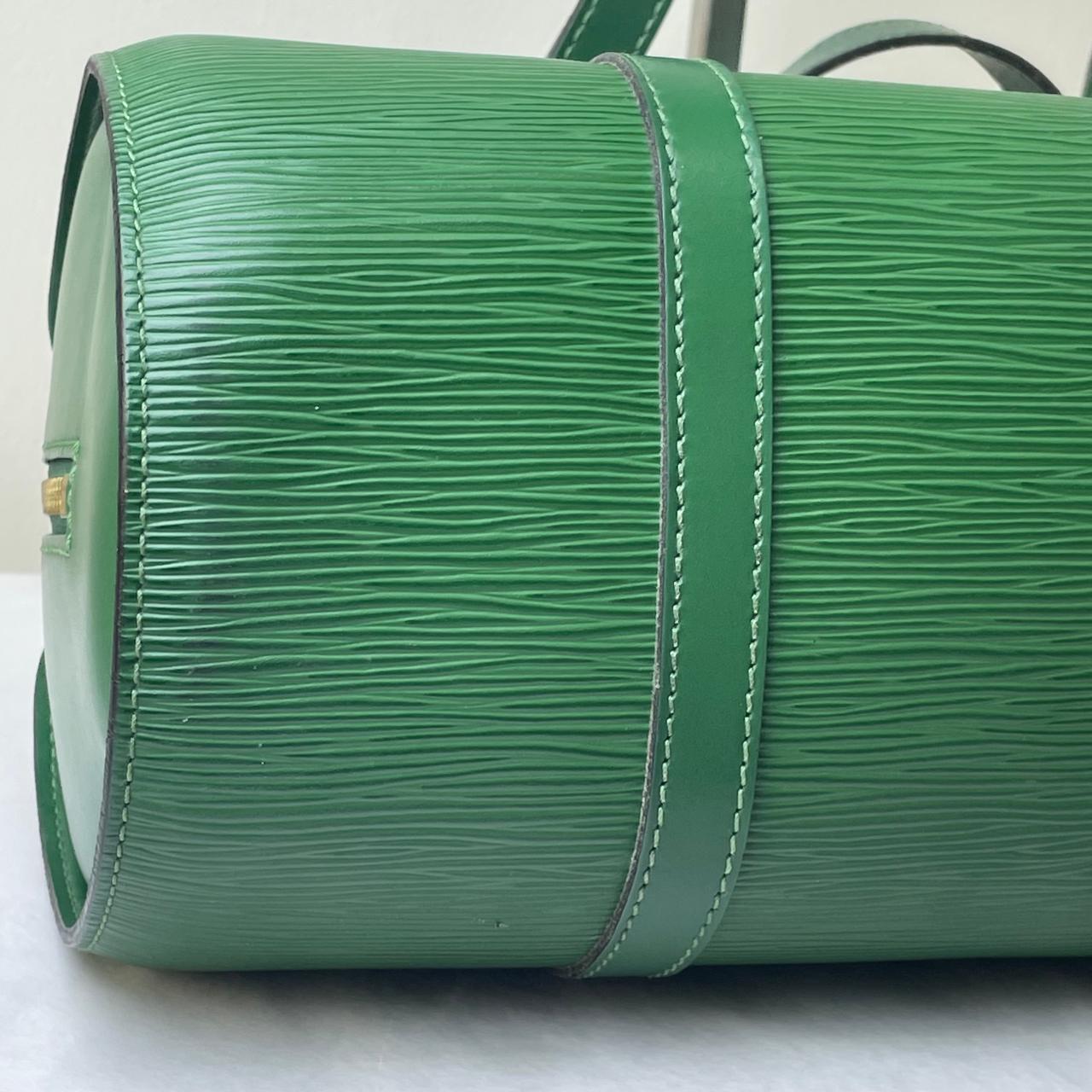 Louis Vuitton	Epi Spoufflot Hand Bag with Baby Bag And Epi Wallet - Green I Bundle