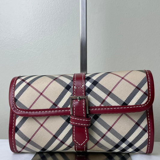Burberry	Nova Check Bag - Red