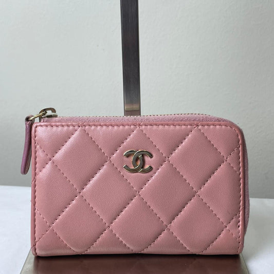 Chanel Coin Case - Pink