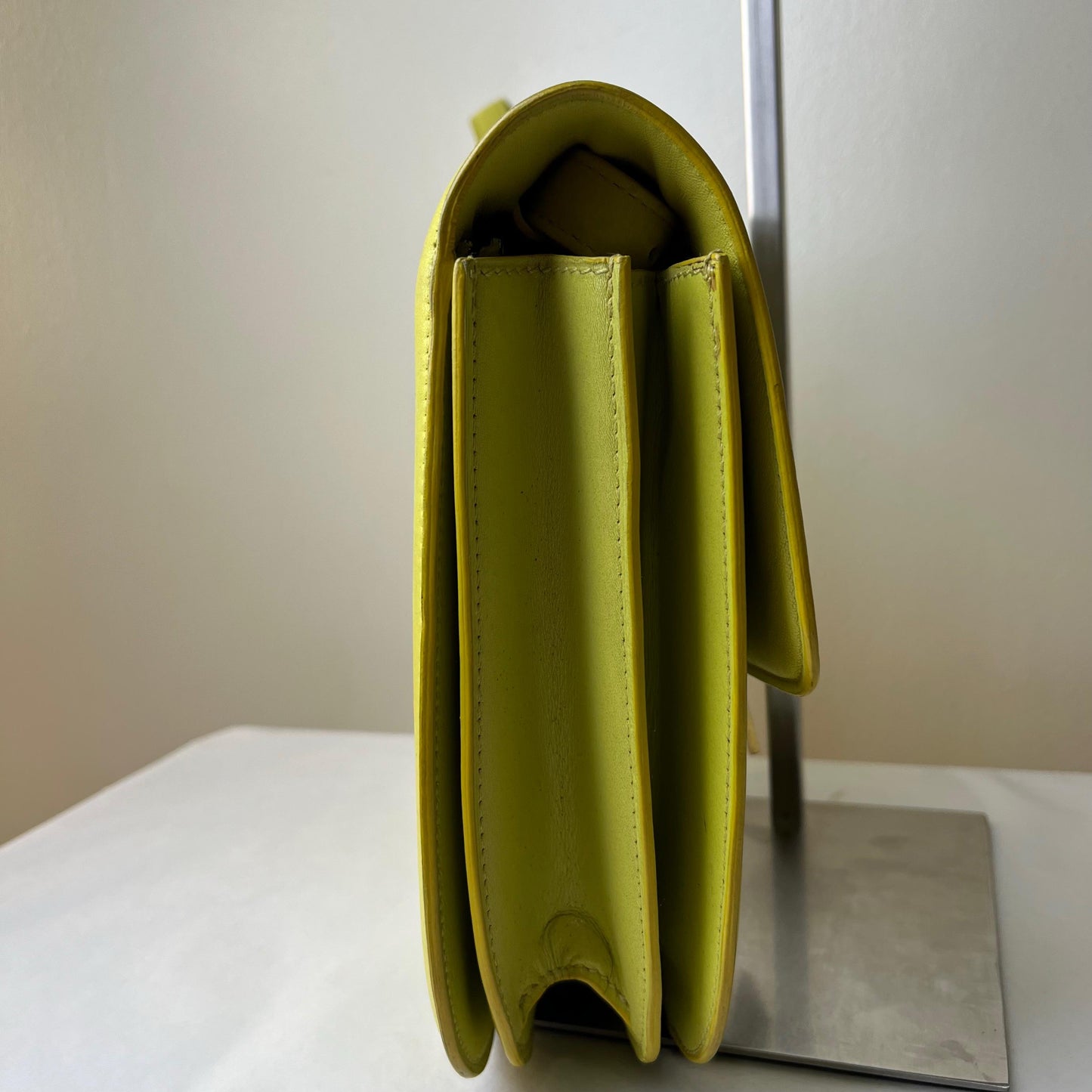 Celine Classic Box Shoulder Bag - Yellow
