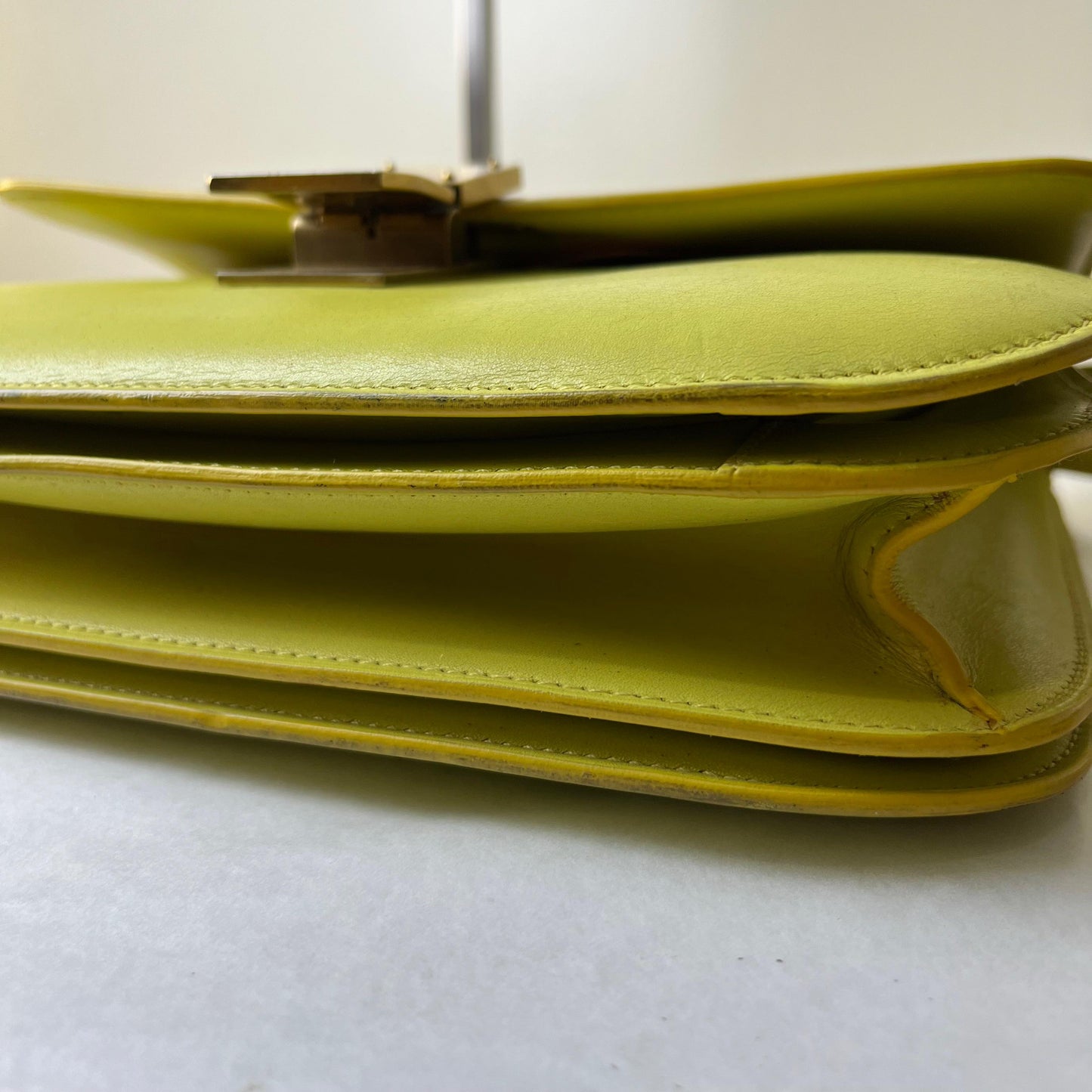 Celine Classic Box Shoulder Bag - Yellow