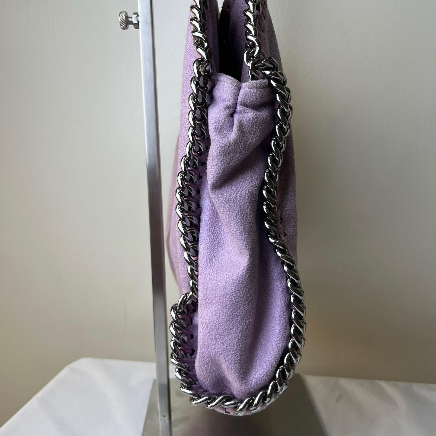 Stella McCartney Shaggy Deer Falabella Tote, Blush