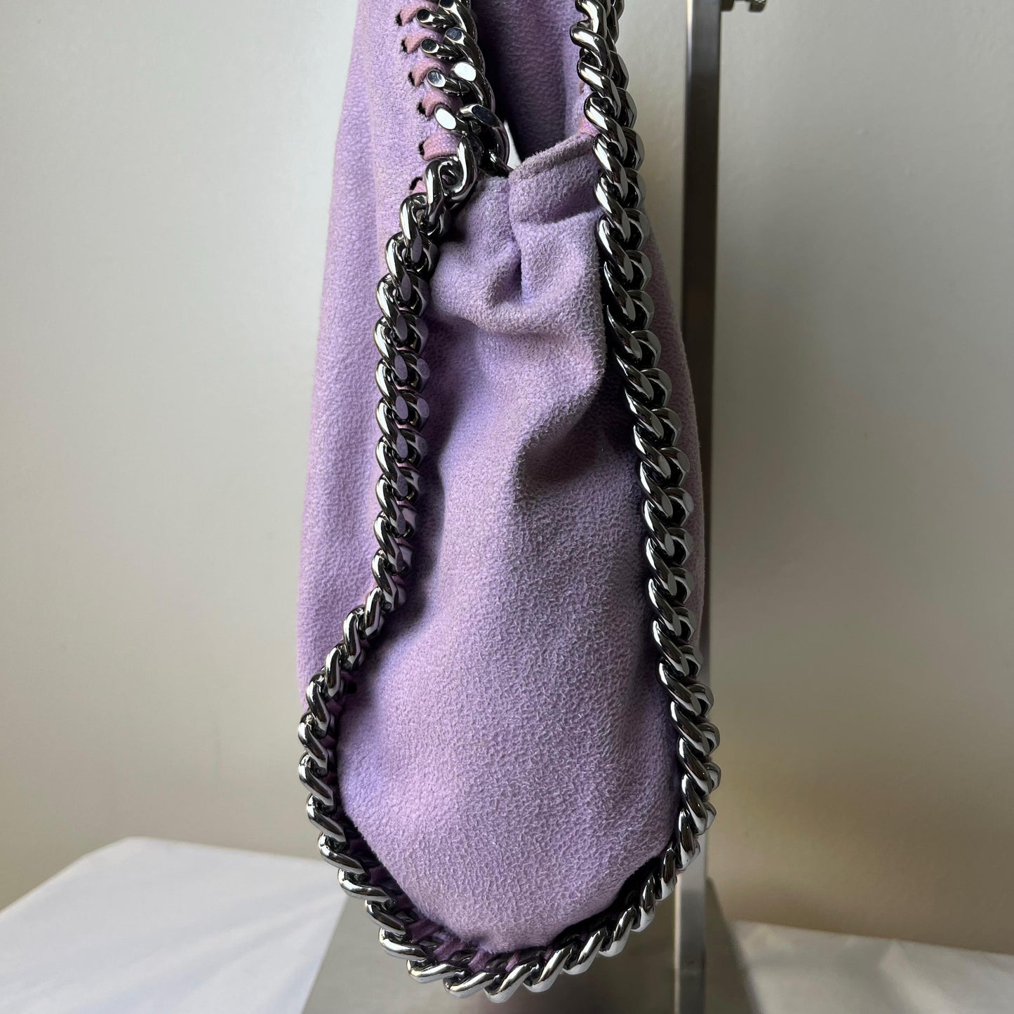 Stella McCartney Shaggy Deer Falabella Tote, Blush