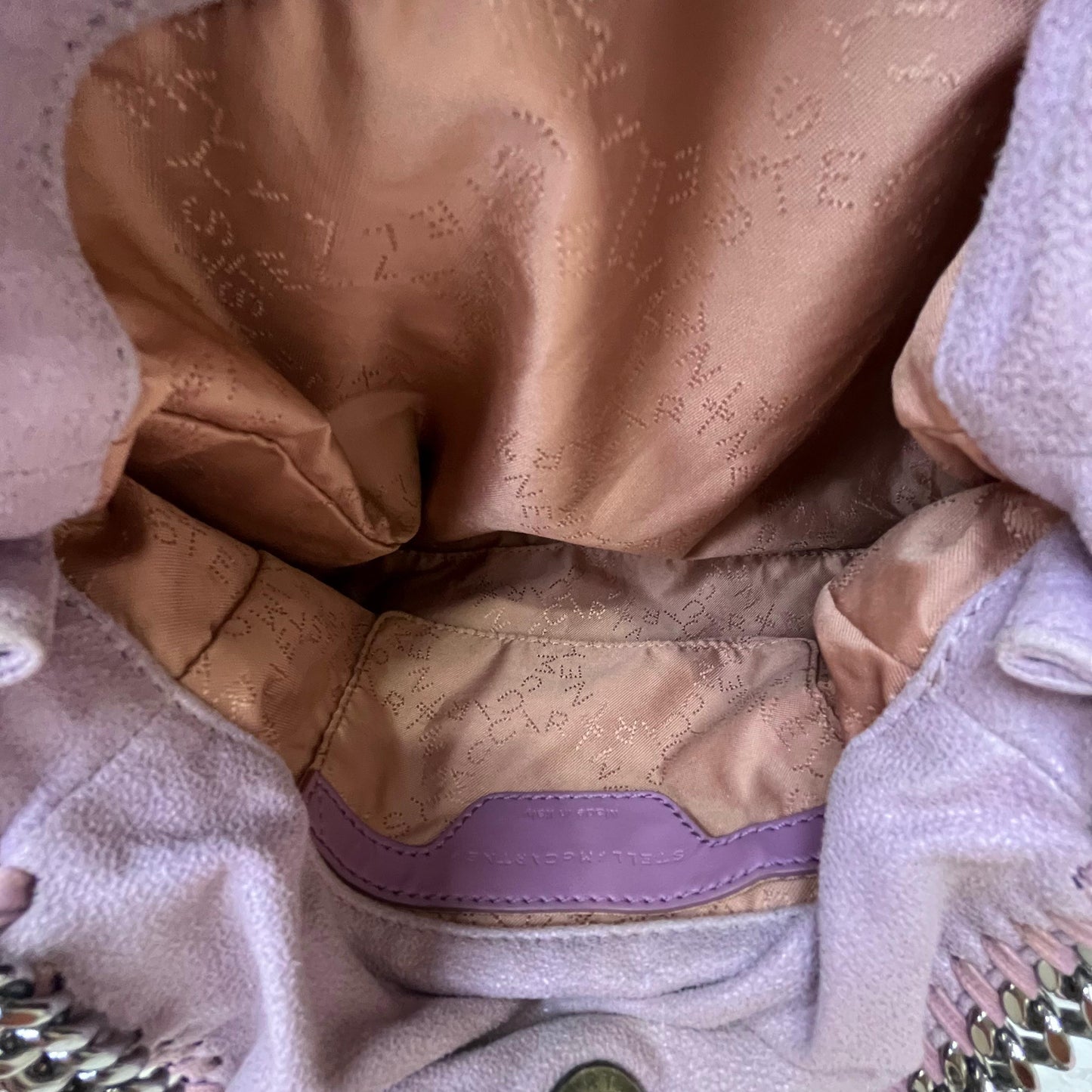 Stella McCartney Shaggy Deer Falabella Tote, Blush