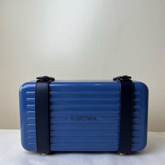 Rimowa	Polycarbonate Cross-Body Bag Azure Blue