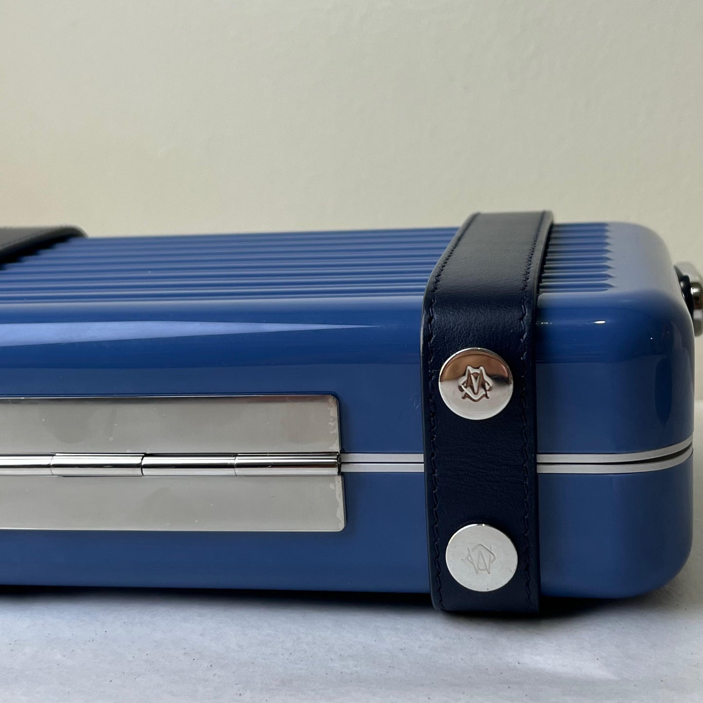 Rimowa	Polycarbonate Cross-Body Bag Azure Blue