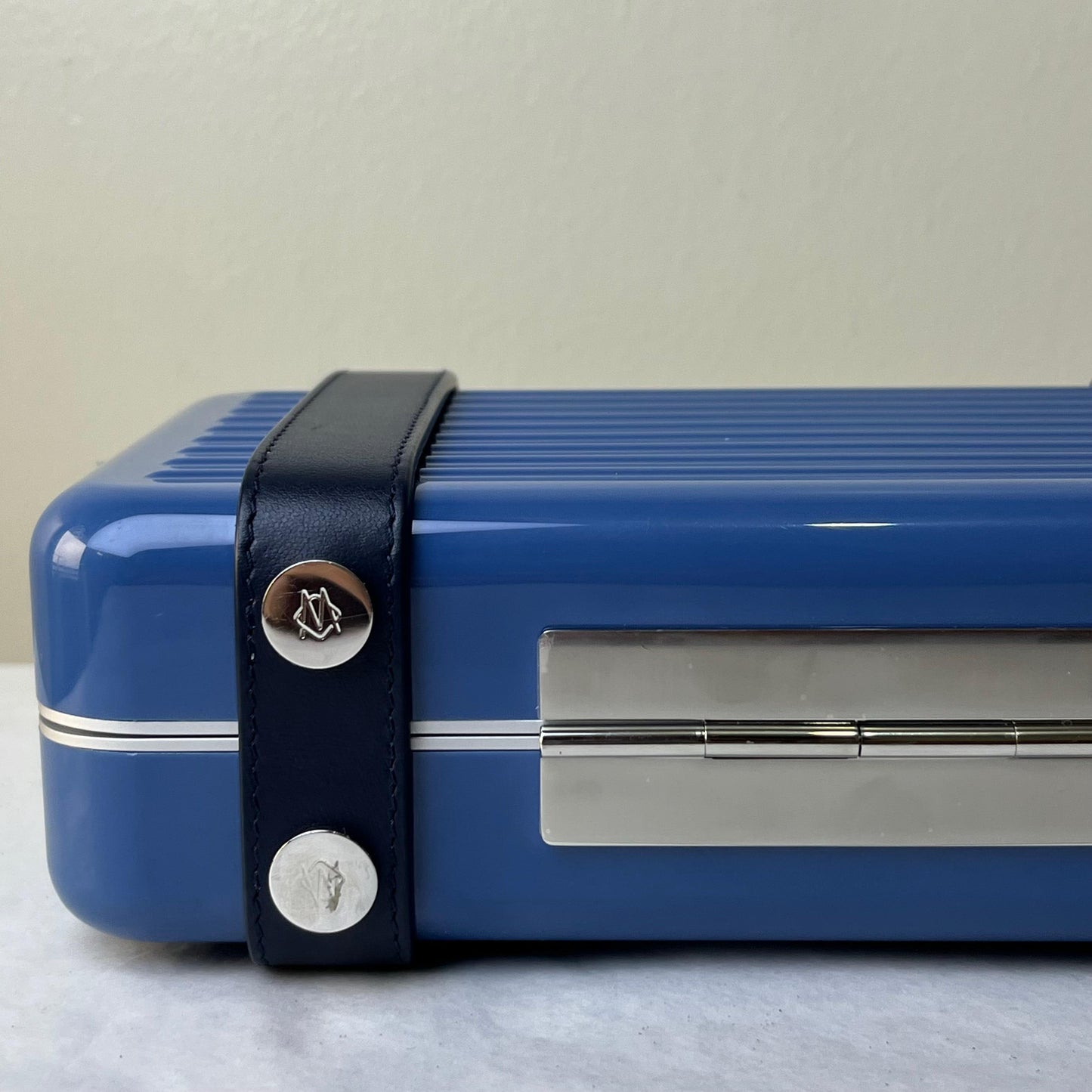 Rimowa	Polycarbonate Cross-Body Bag Azure Blue