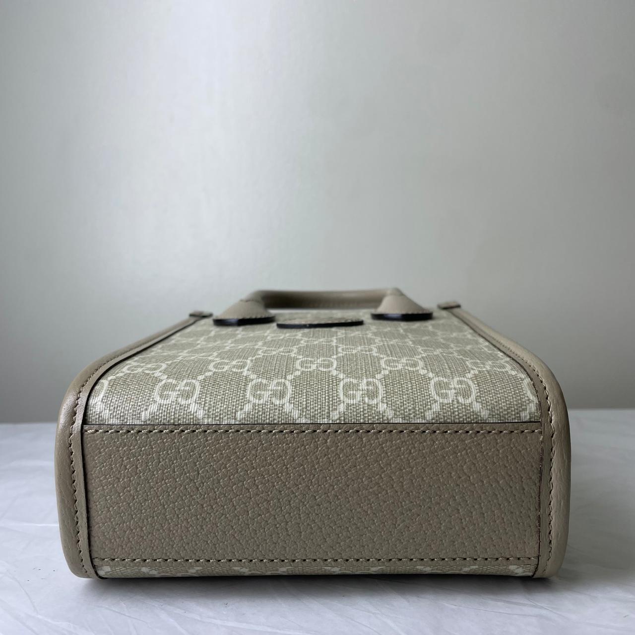 Gucci Retro Mini Tote Beige