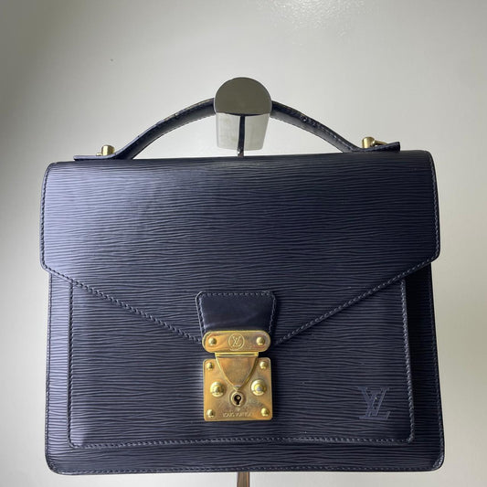 Louis Vuitton	Monceau 28 Black