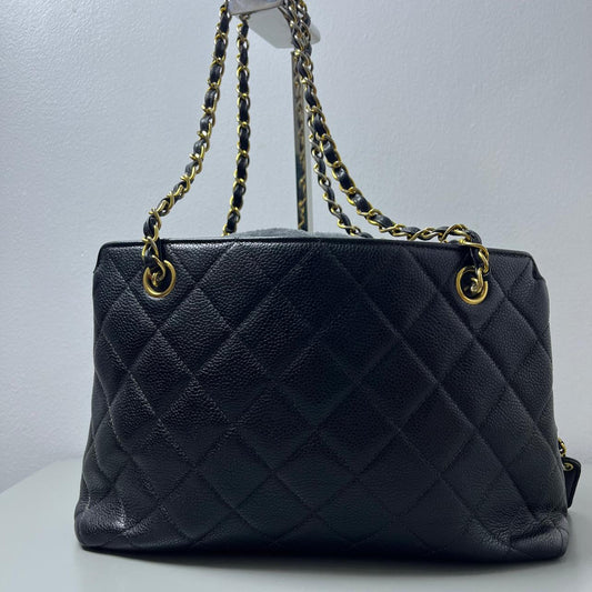 Chanel  Petite Black Caviar Timeless Tote