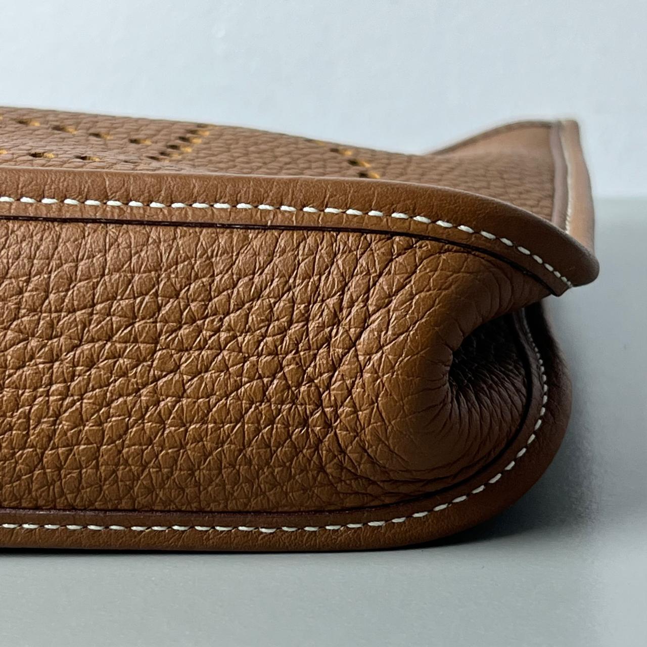 Hermes  Evelyne 16 Gold Clemence Leather