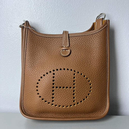 Hermes  Evelyne 16 Gold Clemence Leather