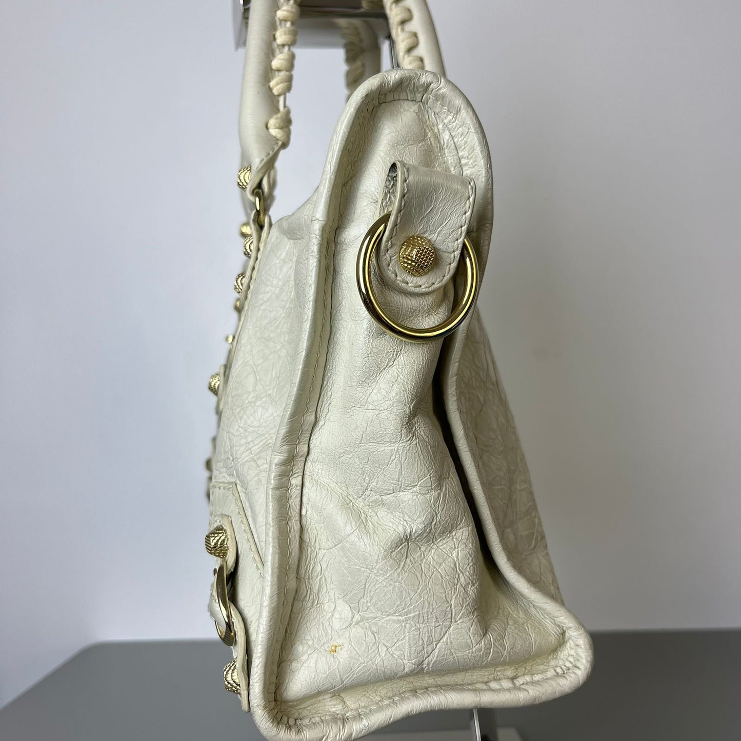 Balenciaga City Medium Off White