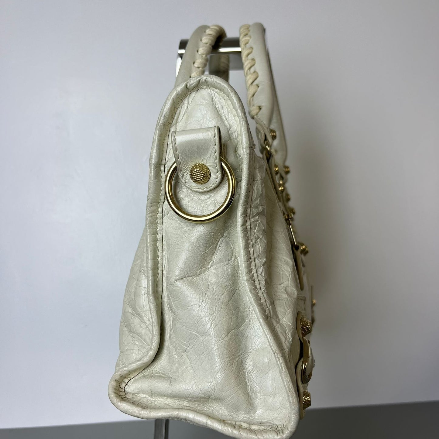 Balenciaga City Medium Off White