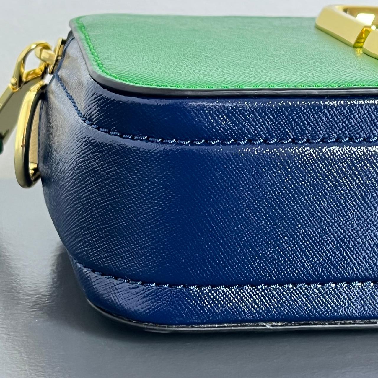Marc Jacobs 	Snapshot Bag Green, Blue, Orange Color