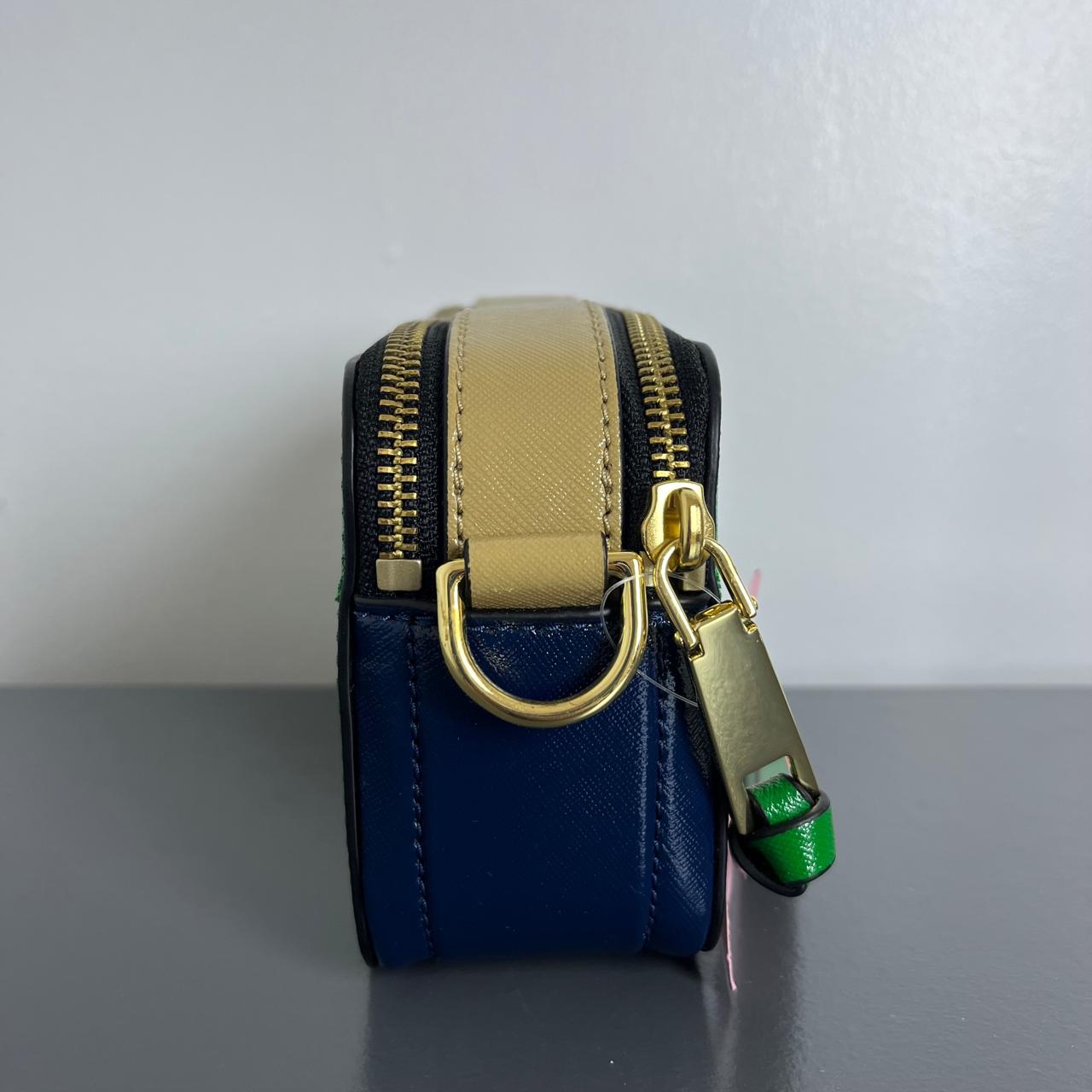 Marc Jacobs 	Snapshot Bag Green, Blue, Orange Color