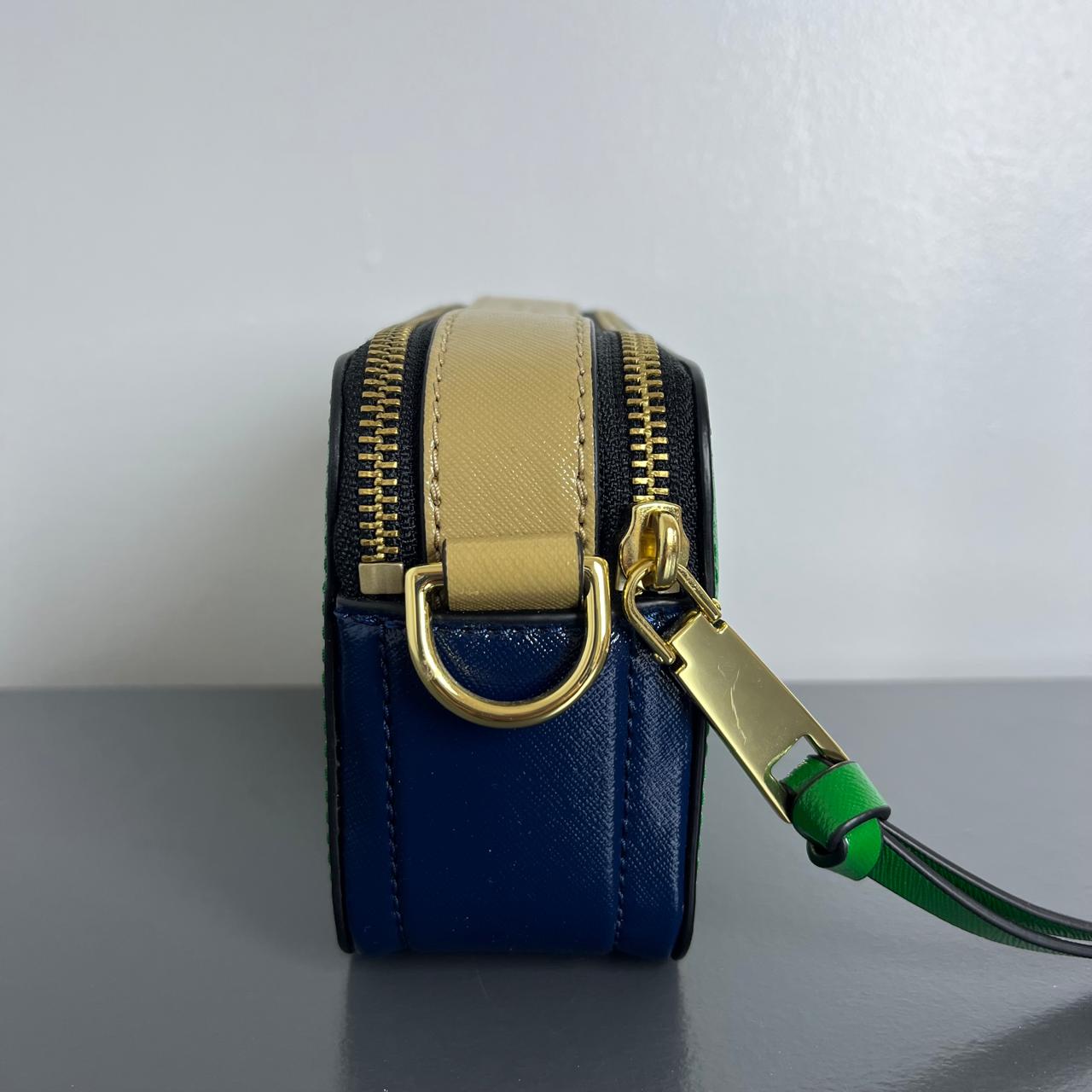 Marc Jacobs 	Snapshot Bag Green, Blue, Orange Color