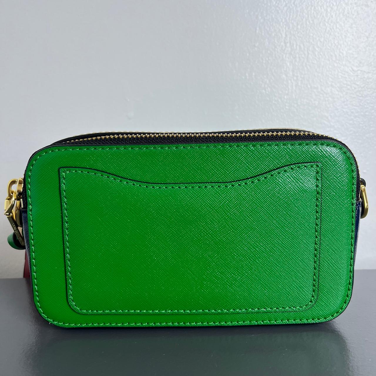 Marc Jacobs 	Snapshot Bag Green, Blue, Orange Color