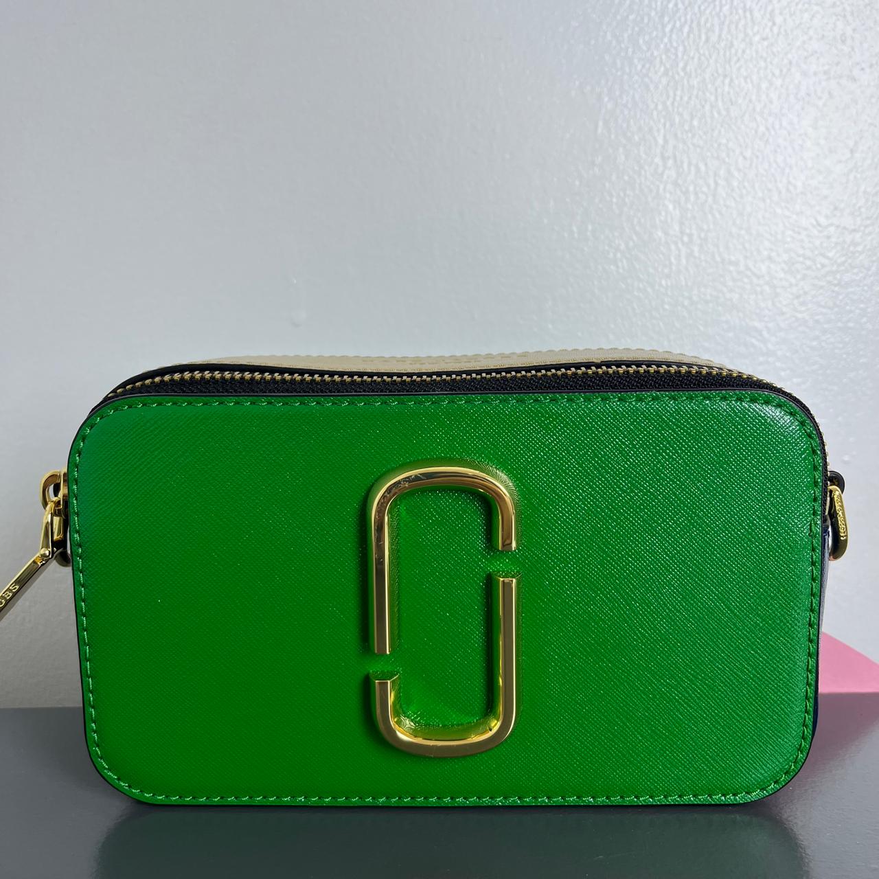 Marc Jacobs 	Snapshot Bag Green, Blue, Orange Color