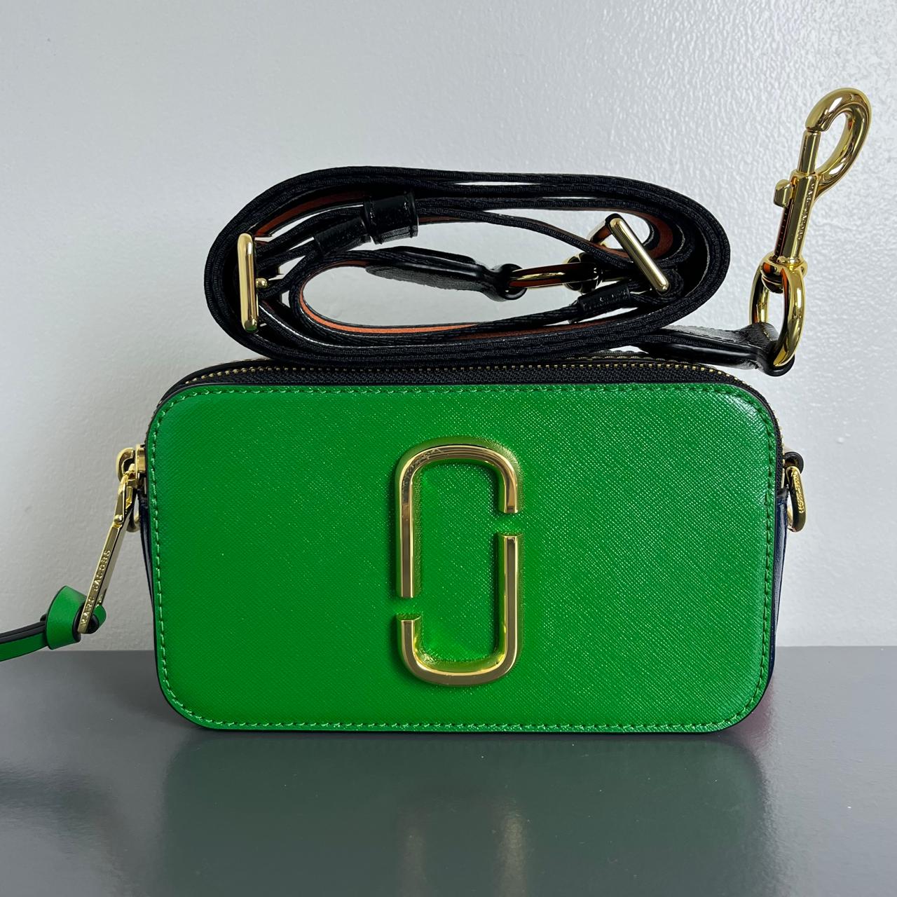 Marc Jacobs 	Snapshot Bag Green, Blue, Orange Color