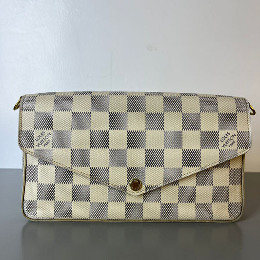 Louis Vuitton	Felicie Damier Azur