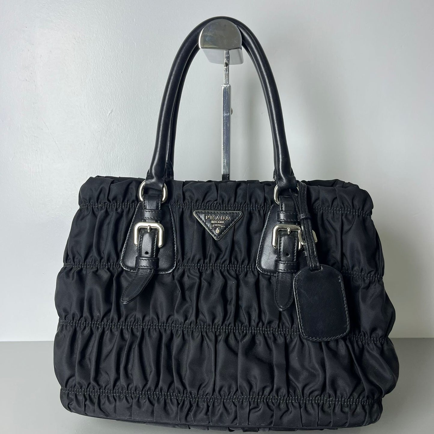 Prada Tessuto Gauffre Small Black