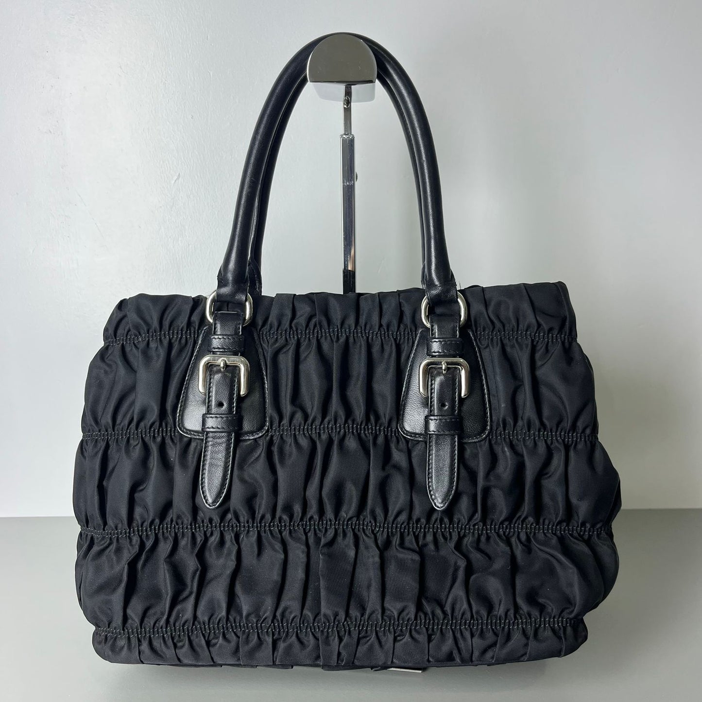 Prada Tessuto Gauffre Small Black