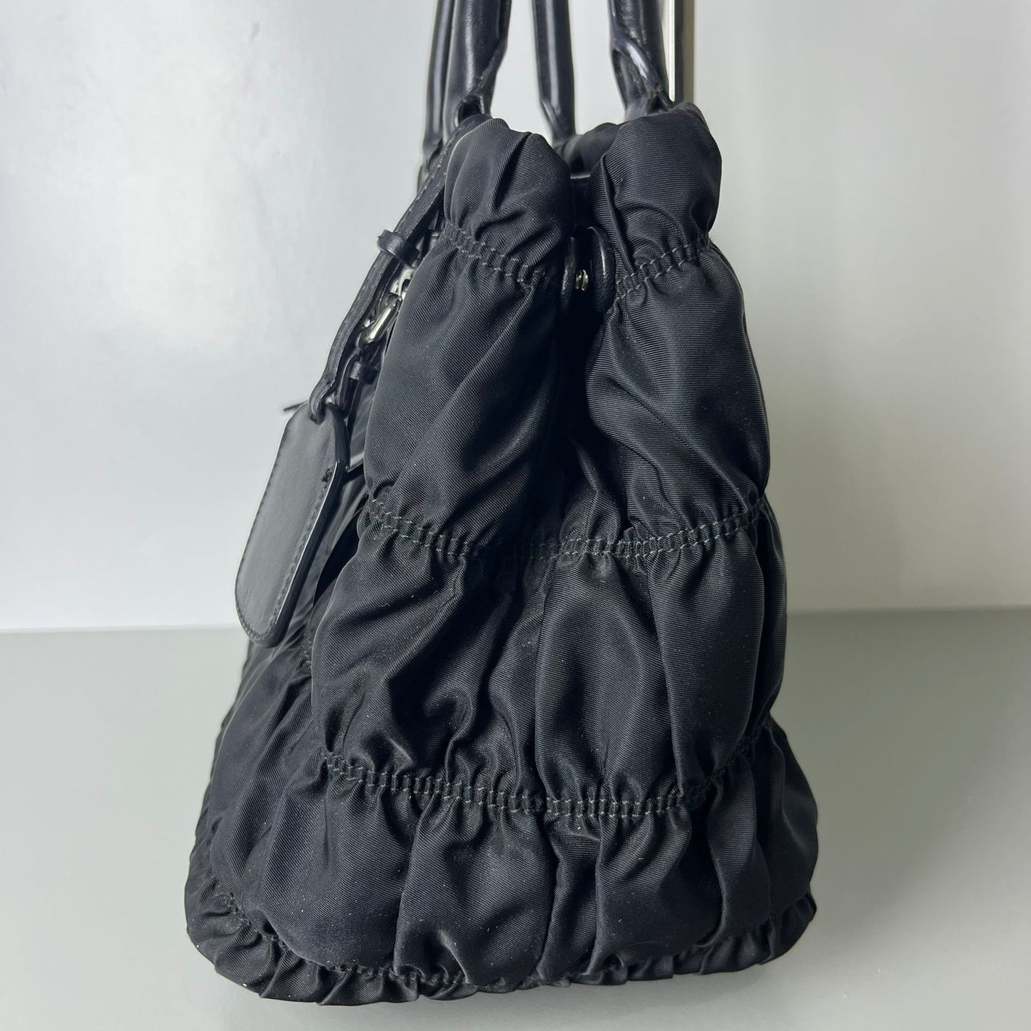 Prada Tessuto Gauffre Small Black