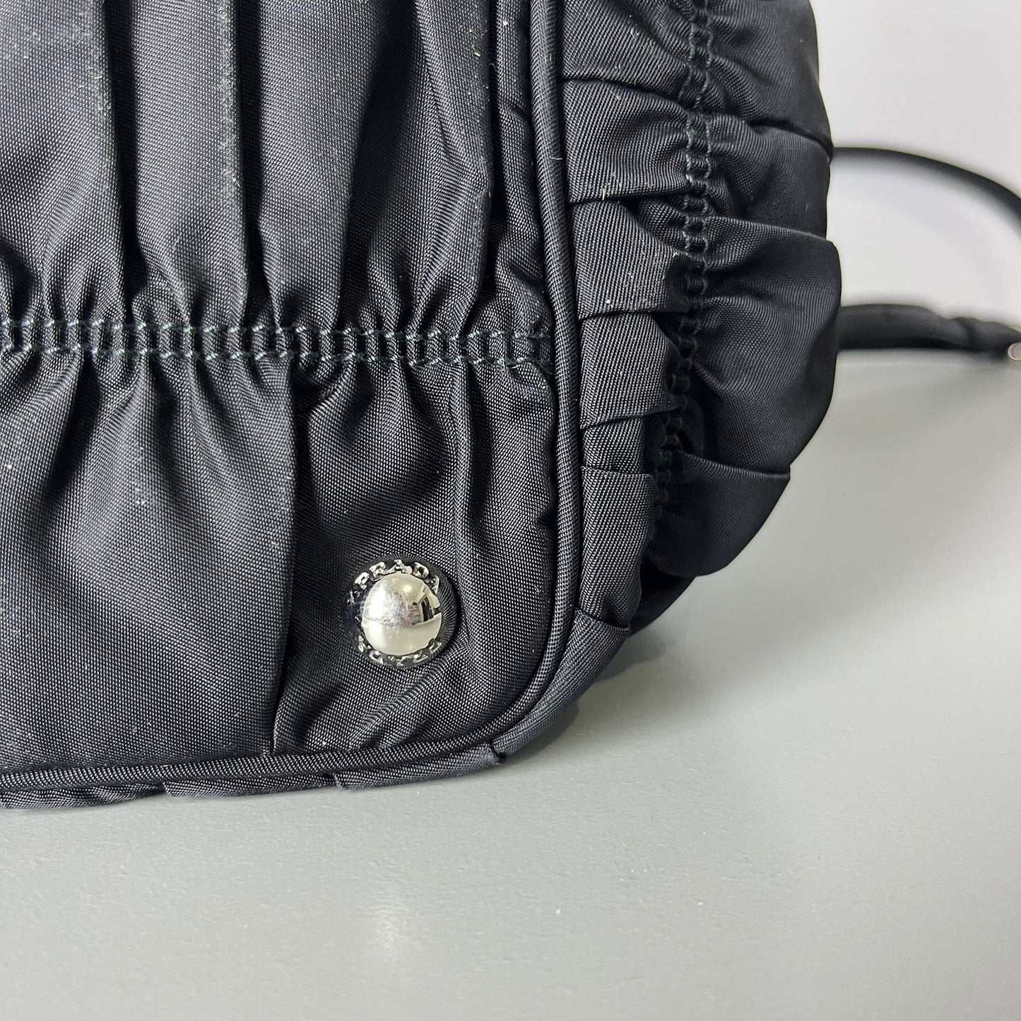 Prada Tessuto Gauffre Small Black