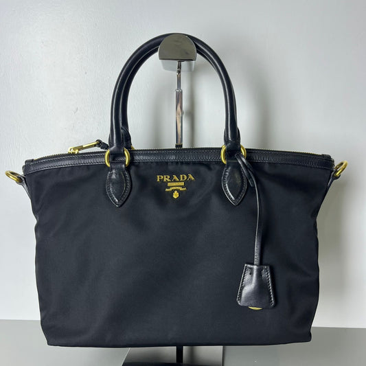 Prada Mini Nylon 2-way Black