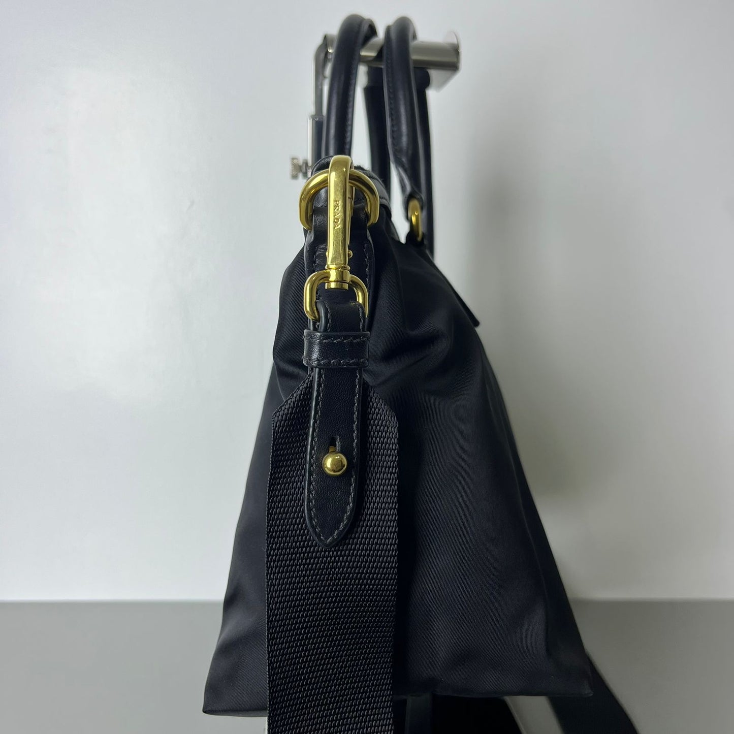 Prada Mini Nylon 2-way Black