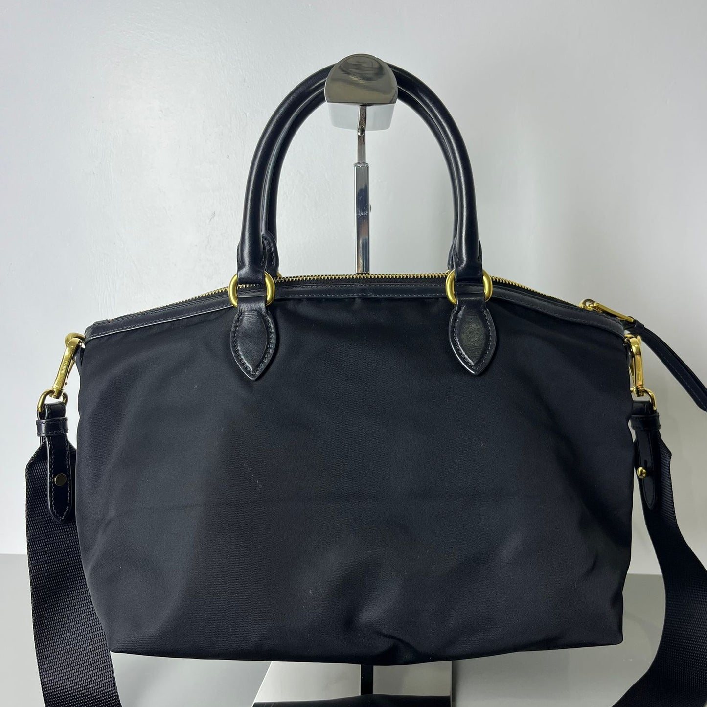 Prada Mini Nylon 2-way Black