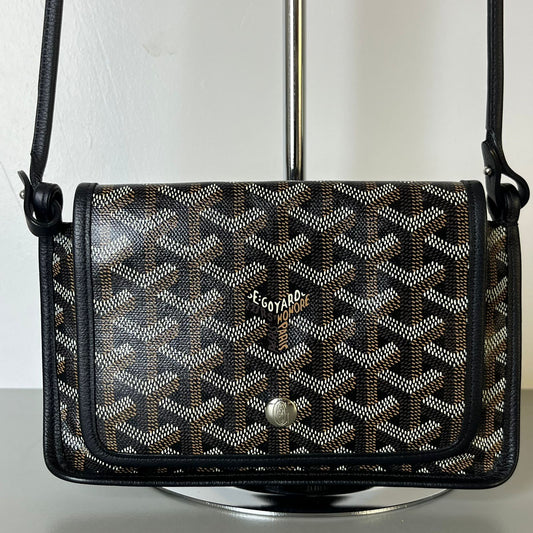 Goyard  Plumet Pocket Wallet, Black