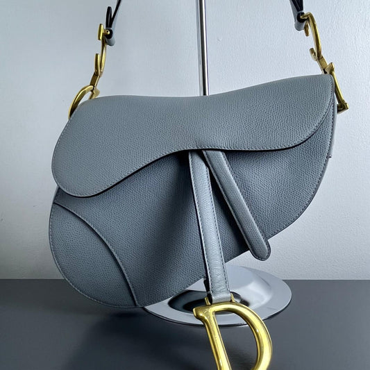 Dior	Saddle Medium Gray