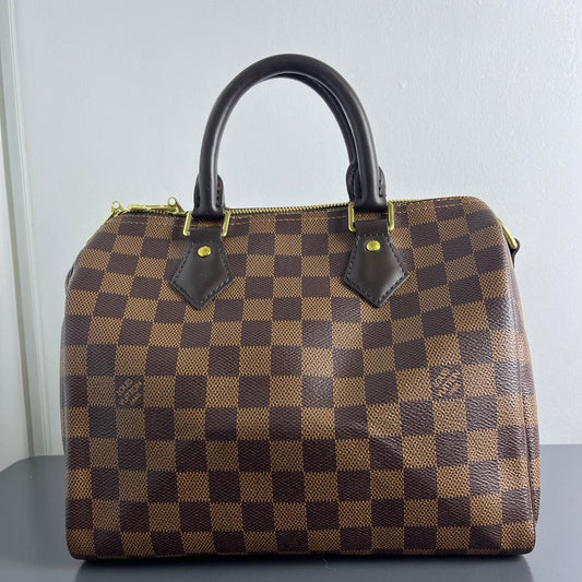 Louis Vuitton	Speedy Bando 25 Damier Ebene