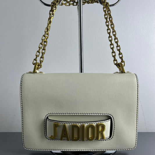 Dior	J'adior Chain Flap White