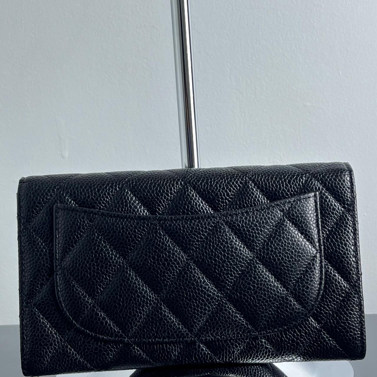 Chanel  Black Wallet Caviar