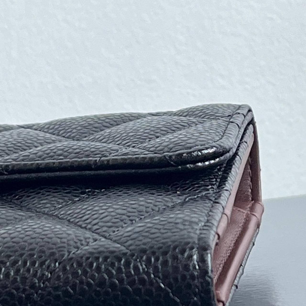 Chanel  Black Wallet Caviar