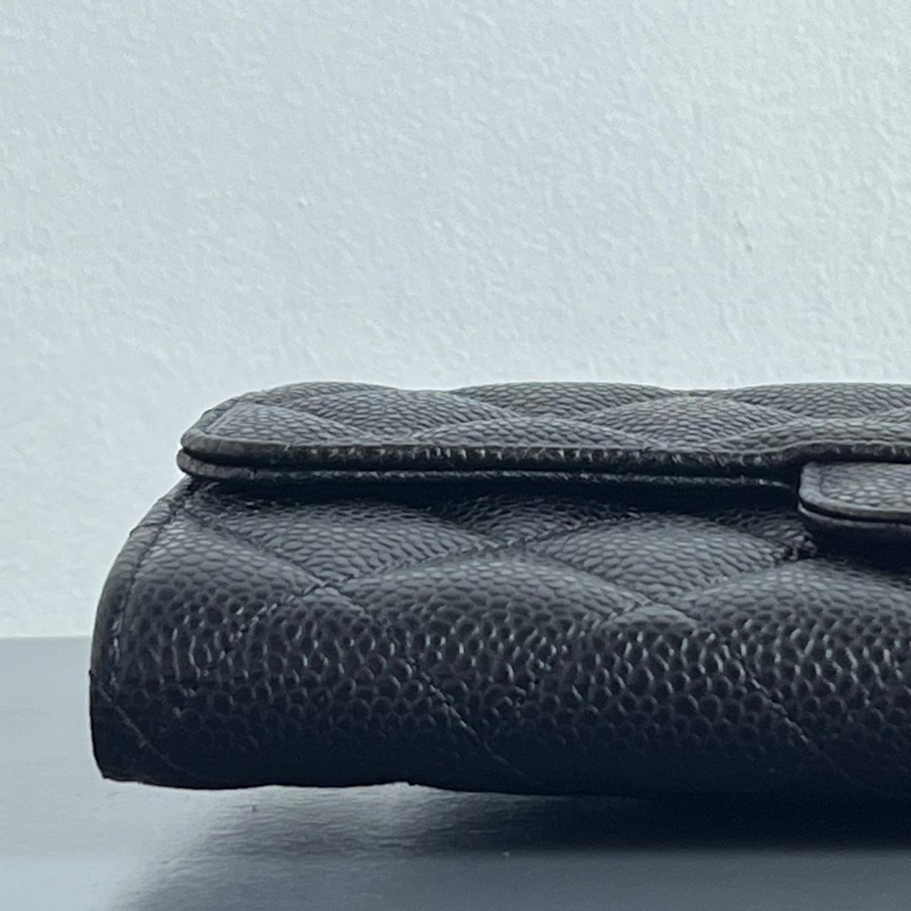 Chanel  Black Wallet Caviar