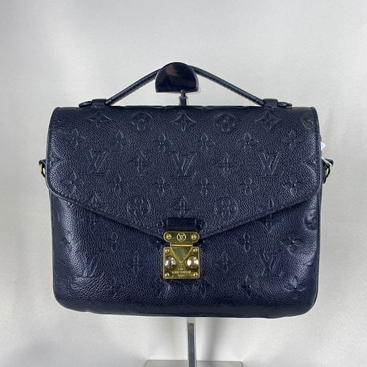 Louis Vuitton	Pochette Metis Monogram Black