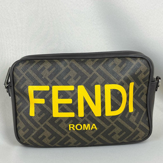 Fendi Roma Camera Bag Yellow