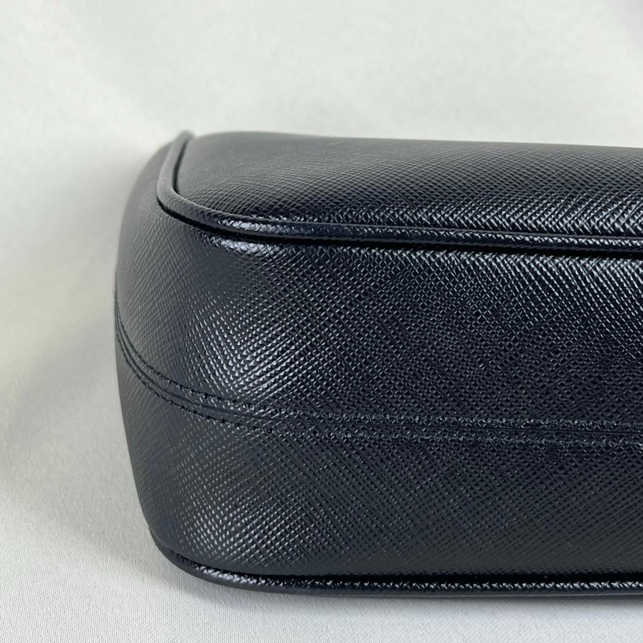 Prada Leather Shoulder Bag Black